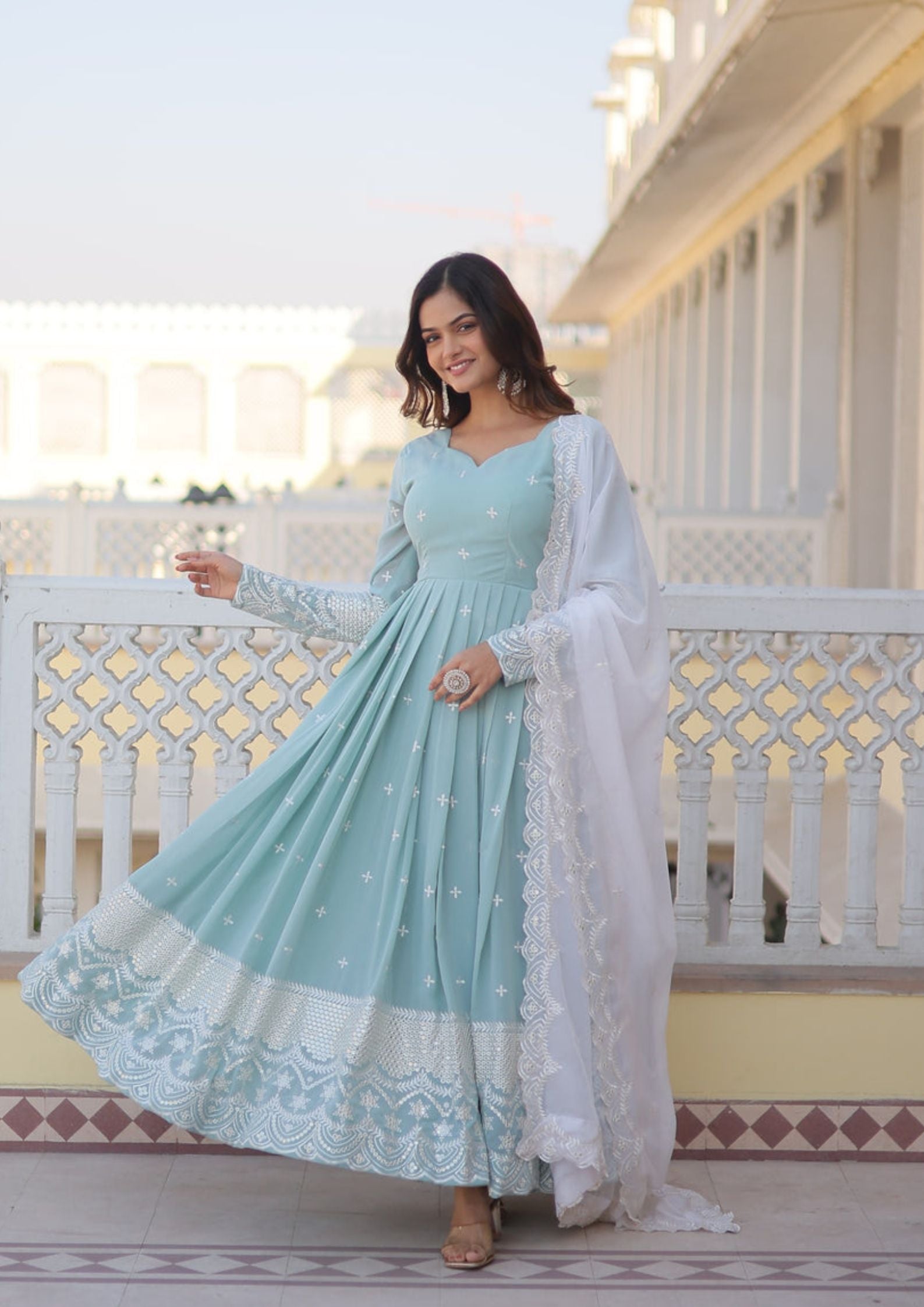 Premium Designer Readymade Gown