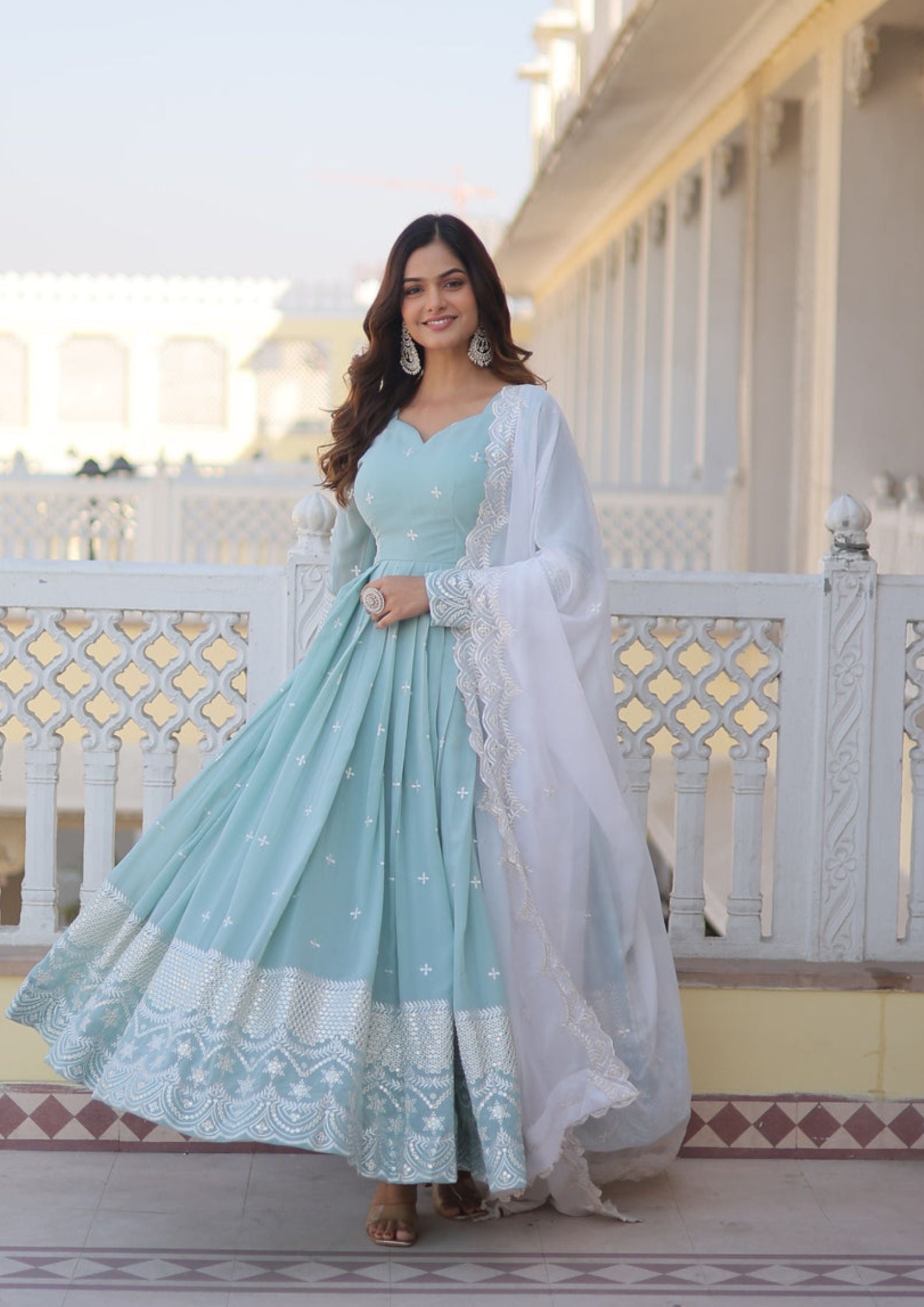 Premium Designer Readymade Gown