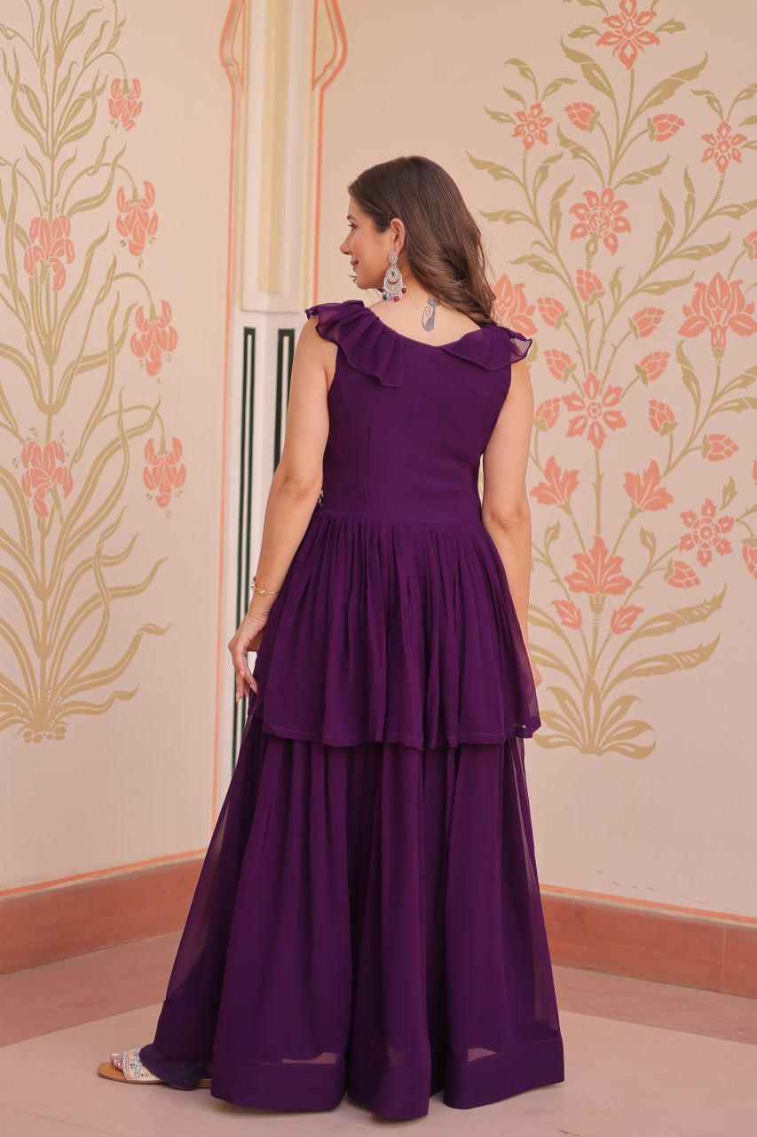 PREMIUM DESIGNER PEPLUM STYLE GOWN COLLECTIONS