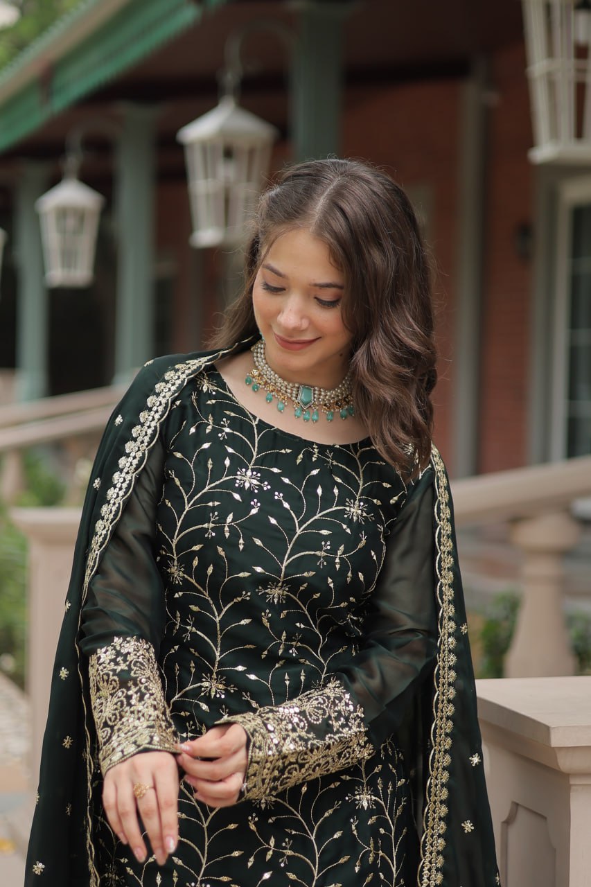 KURTI-PLAZOO-DUPATTA