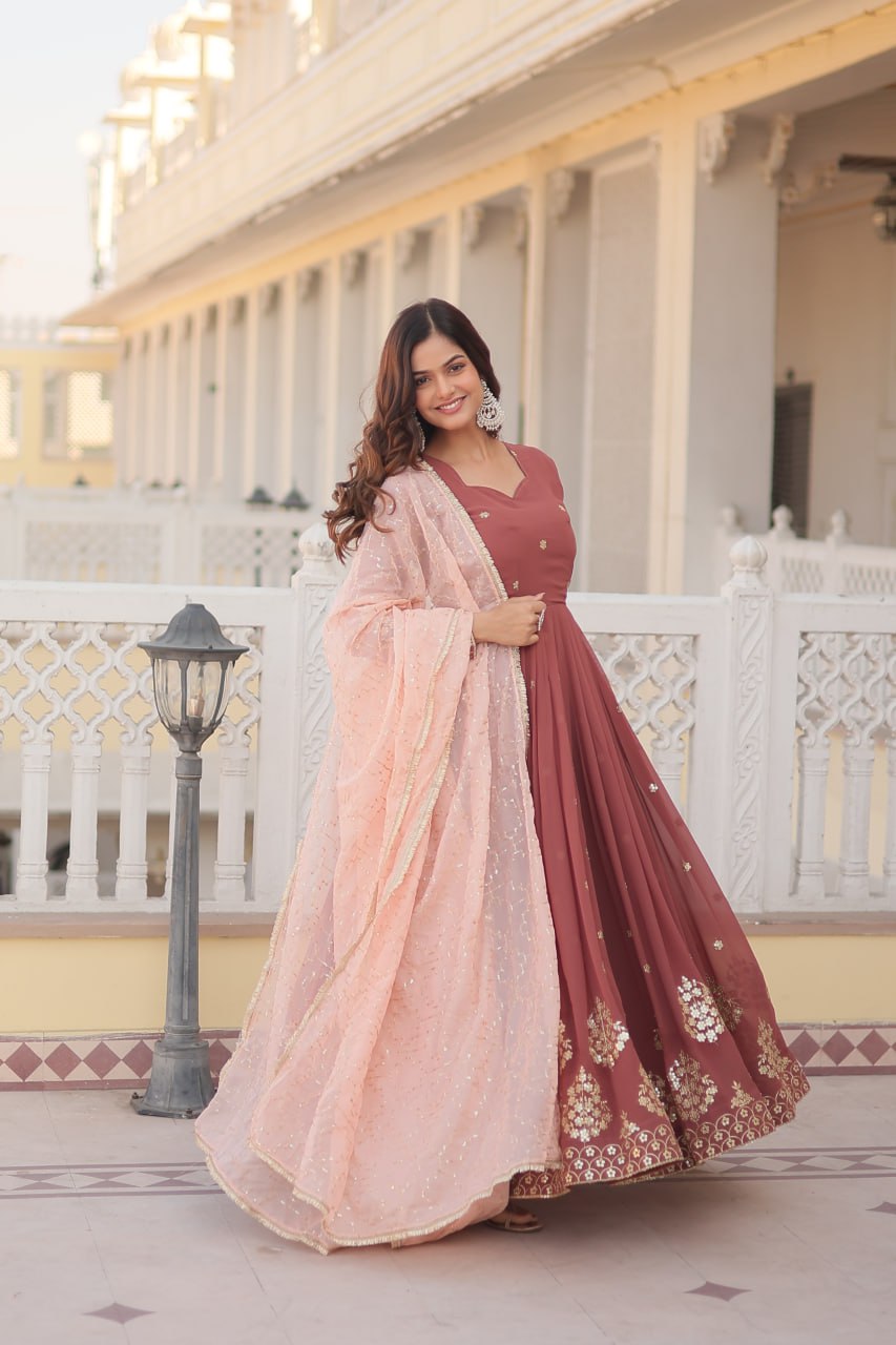 PREMIUM DESIGNER READYMADE GOWN COLLECTIONS.