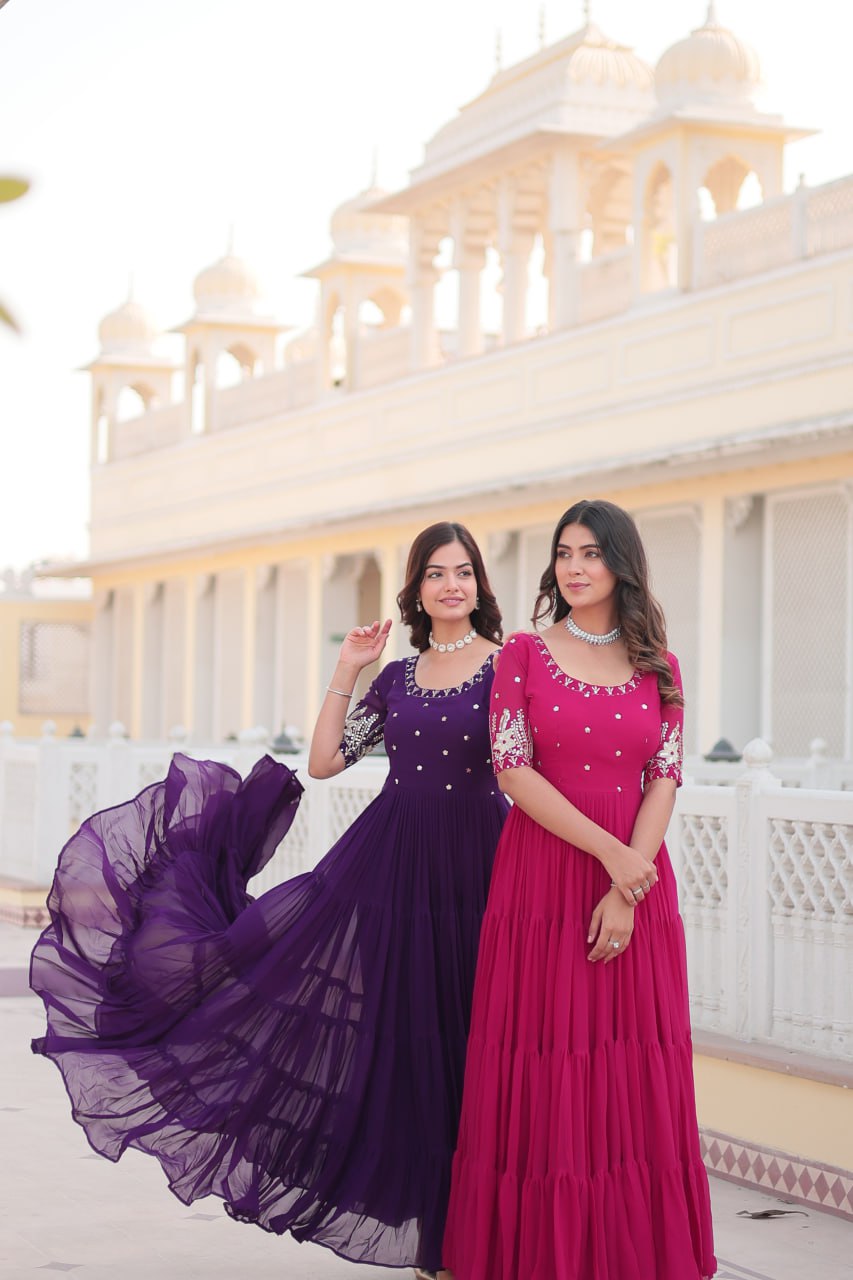 PREMIUM DESIGNER READYMADE GOWN COLLECTIONS.